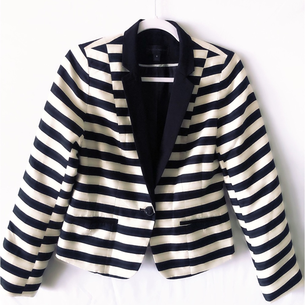Striped blazer